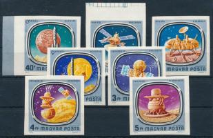 1976 Bolygókutatás vágott sor (5Ft apró gumihiba / tiny gum disturbance)