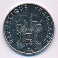 Franciaország 1989. 5Fr T:AU,XF
France 1989. 5 Francs C:AU,XF
Krause KM#968