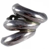 Ezüst (ag) fülbevaló pár, szereléke fém, jelzett, bruttó 22g