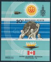 1976 Olimpiai érmesek IV. - Montreal vágott blokk