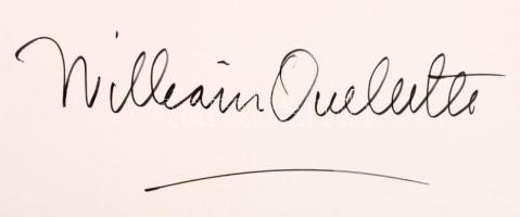 William Ouellette - Barbara Jones: Erotic Postcards. Az egyik szerző, William Ouellette által aláírt...