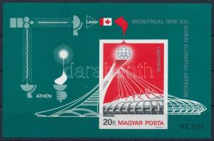 1976 Olimpia VII. - Montreal vágott blokk (7.000)