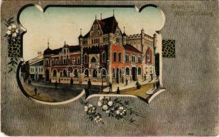 Sumperk, Mährisch Schönberg; Deutsches Vereinshaus, Moriz Kirchner / German House, shop. Art Nouveau...