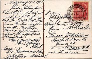 1910 Bohumín, Oderberg; Bhf. Ein Teil der Hauptstrasse. Ignaz Kramer / main street, shops