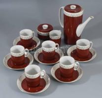 Antik paraszt csillár, tejüveg búrával, alkatrészeivel