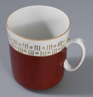 Antik paraszt csillár, tejüveg búrával, alkatrészeivel