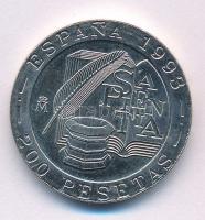 Spanyolország 1993. 200P Cu-Ni "Juan Luis Vives születésének 500. évfordulója" T:AU Spain 1993. 200 Pesetas Cu-Ni "500th anniversary of the birth of Juan Luis Vives" C:AU Krause KM#923