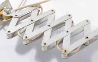 Szarvasi állítható falilámpa, jelzett, levágott szerelékkel