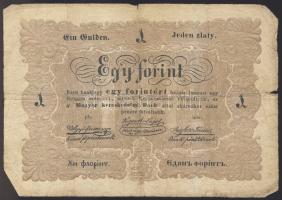 1848. "Kossuth-bankó" 1Ft T:III-