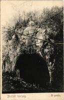 Mézged, Meziad; Pestera Meziad / Meziádi (Mézgedi) cseppkőbarlang, fő portále, bejárat / stalactite cave, entrance (fl)