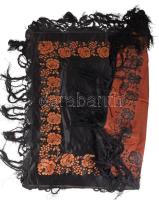 Régi erdélyi kendő, 80x80 cm