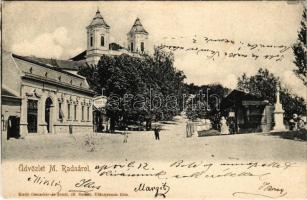 1903 Máriaradna, Mária-Radna, Radna (Lippa, Lipova); kegytemplom. Csauscher és Jesztl kiadása / pilgrimage church (fl)