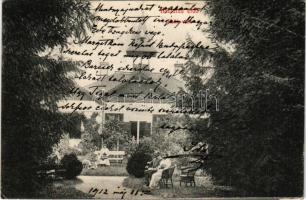 1912 Kamarás, Kamaráserdő (Horgos); Reök villa. Grünwald Herman kiadása (Szeged) 122. / villa (felül...