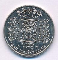 Franciaország 1995. 1Fr Ni "A Francia Intézet 200. évfordulója" T:AU
France 1995. 1 Franc...