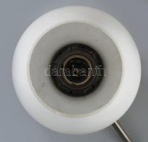 2 db kétágú réz és üveg falikar 30 cm