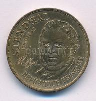 Franciaország 1983. 10Fr Cu-Al-Ni "Stendhal 200. évfordulója" T:AU,XF
France 1983. 10 Fra...