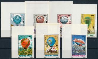 1983 200 éves a ballonrepülés ívsarki vágott sor (5.000)