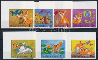1982 Mese (V.) - Magyar rajzfilmfigurák vágott ívsarki sor (5.000)