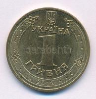 Ukrajna 2012. 1H Al-bronz "2012-es Labdarúgó Európa Bajnokság" T:AU,XF Ukraine 2012. 1 Hryvnia Al-bronze "Euro 2012" C:AU,XF Krause KM#668