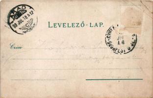 1899 Máriaradna, Mária-Radna, Radna (Lippa, Lipova); kegytemplom, kegykép, templom belső. Gregor Fis...