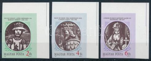 1988 Történelmi arcképcsarnok (II.) ívsarki vágott sor (4.500)