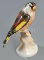 2 darab Aquincum madár figura, jelzett, hibátlan, m: 10,5 cm