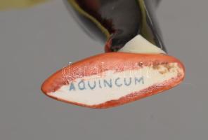 Aquincum Zenebohóc. Terv.: Hanzély Jen. Jelzett, kézzel festett, hibátlan, m: 21 cm