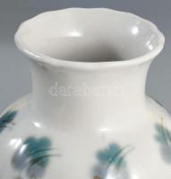 Polonne váza, jelzett, hibátlan, m: 13 cm