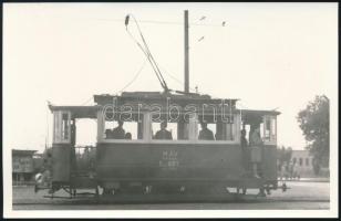 1964 MÁV Bvill 881 villamos, fotó, 9×14 cm
