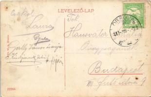 1919 Orsova, Bejáró Ada Kalehba, várkapu / fortress, castle gate (EB)