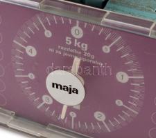 Maja retro fém mérleg, 21x18 cm