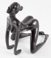 Erotikus műgyanta asztaldísz szobor, m: 15 cm