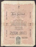 1849. 2Ft "Kossuth bankó" T:III-