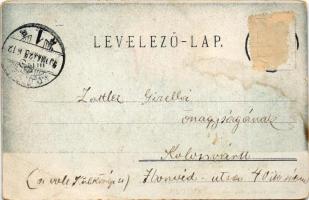 1901 Máriaradna, Mária-Radna, Radna (Lippa, Lipova); kegytemplom este holdfényben. Gregor Fischer / ...