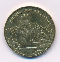 Lengyelország 2006. 2Zl sárgaréz "Mormota (Marmota marmota)" T:AU
Poland 2006. 2 Zlotych ...
