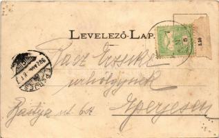 1902 Szlatinafüred, Slatina (Aknaszlatina, Solotvyno; Máramaros); Pável sósfürdő. Berger Miksa kiadá...