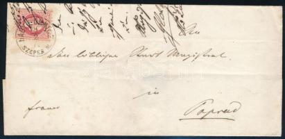 1871 5kr (1867) "NAGY-LOMNICZ / SZEPES M." - Poprád