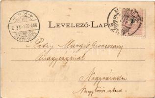 1899 Szlatinafüred, Slatina (Aknaszlatina, Solotvyno; Máramaros); Pável sósfürdő. Mayer és Berger ki...