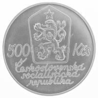 Csehszlovákia 1987. 500K Ag "Josef Lada születésének 100. évfordulója" T:UNC,AU Czechoslov...