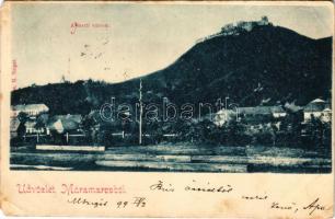 1899 Huszt, Chust, Khust; várrom. Kaufmann Ábrahám kiadása / castle ruins (EM)