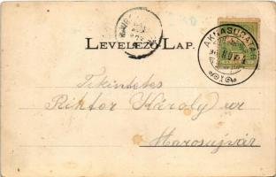 1904 Máramarossziget, Sighetu Marmatiei; Pop Iván hegycsúcs. Berger Miksa kiadása / mountain peak (E...