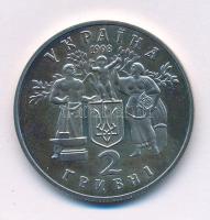 Ukrajna 1998. 2H Cu-Ni-Zn "A függetlenség kikiáltásának 80. évfordulója" T:AU Ukraine 1998. 2 Hryvni Cu-Ni-Zn "80th anniversary of declaration of Independence" C:AU Krause KM#47