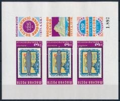 1977 Bélyegbemutatók vágott kisív