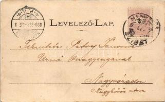 1899 Máramarossziget, Sighetu Marmatiei; Kincstári telep. Mayer és Berger kiadása / sawmill, treasur...