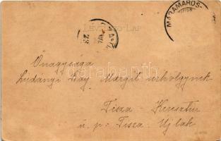 1902 Máramarossziget, Sighetu Marmatiei; Állami felsőbb leányiskola. Wizner és Dávid kiadása / girls...