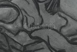 Scheiber H jelzéssel: Alak. Vegyes technika, papír. 42x29,5 cm