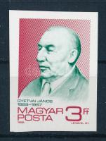 1989 Gyetvai János vágott bélyeg