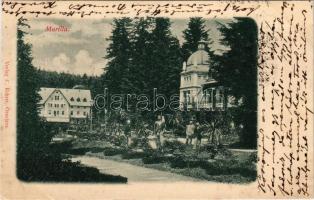 1899 Marilla, Marillavölgy, Marila; gyógyintézet. C. Kehrer kiadása / spa (EK)