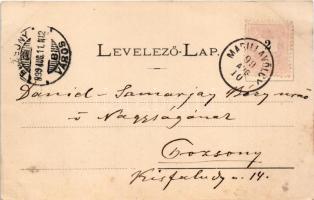 1899 Marilla, Marillavölgy, Marila; gyógyintézet. C. Kehrer kiadása / spa (EK)