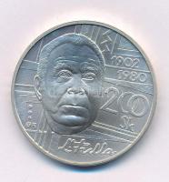 Szlovákia 2002. 200K Ag "Ludovit Fulla" T:BU
Slovakia 2002. 200 Korun Ag "Ludovit Fu...